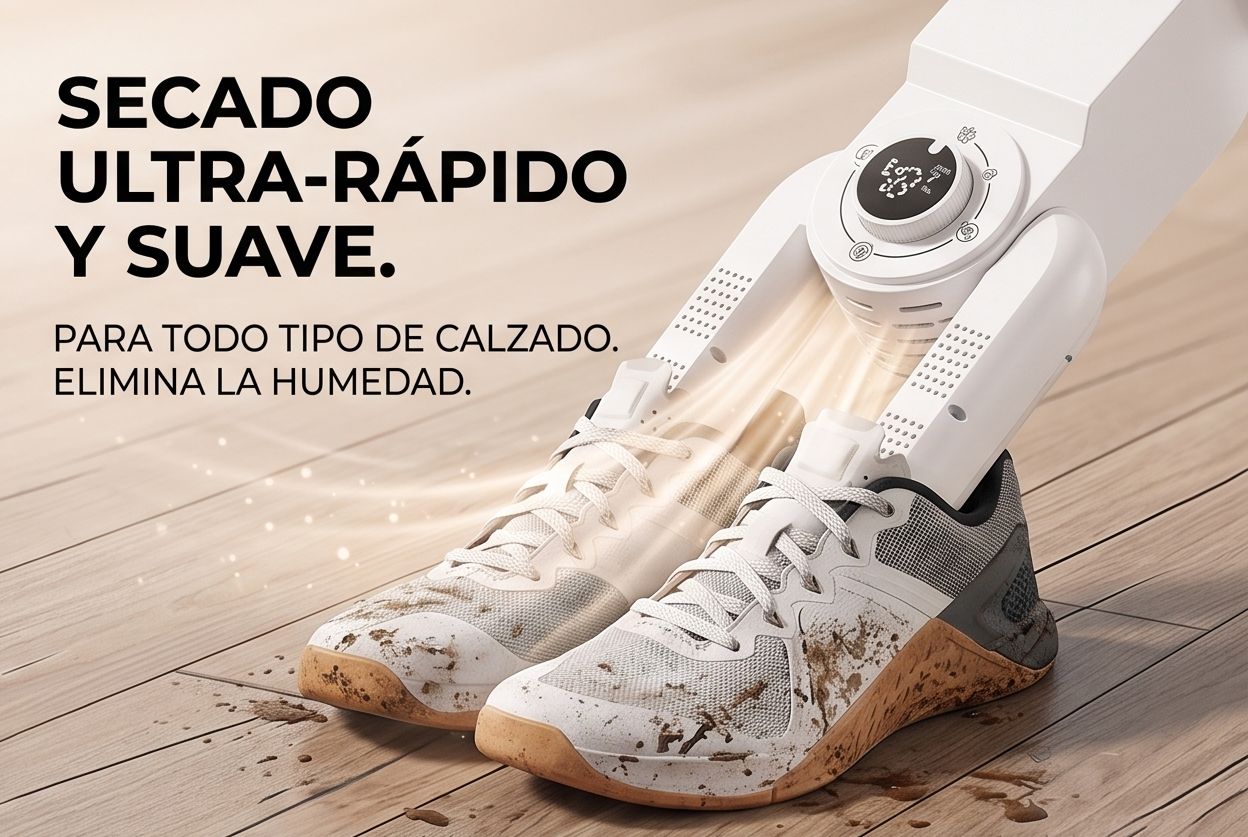 Secador e higienizador de calzado Aero-Dry Pro | Elimina humedad y olores